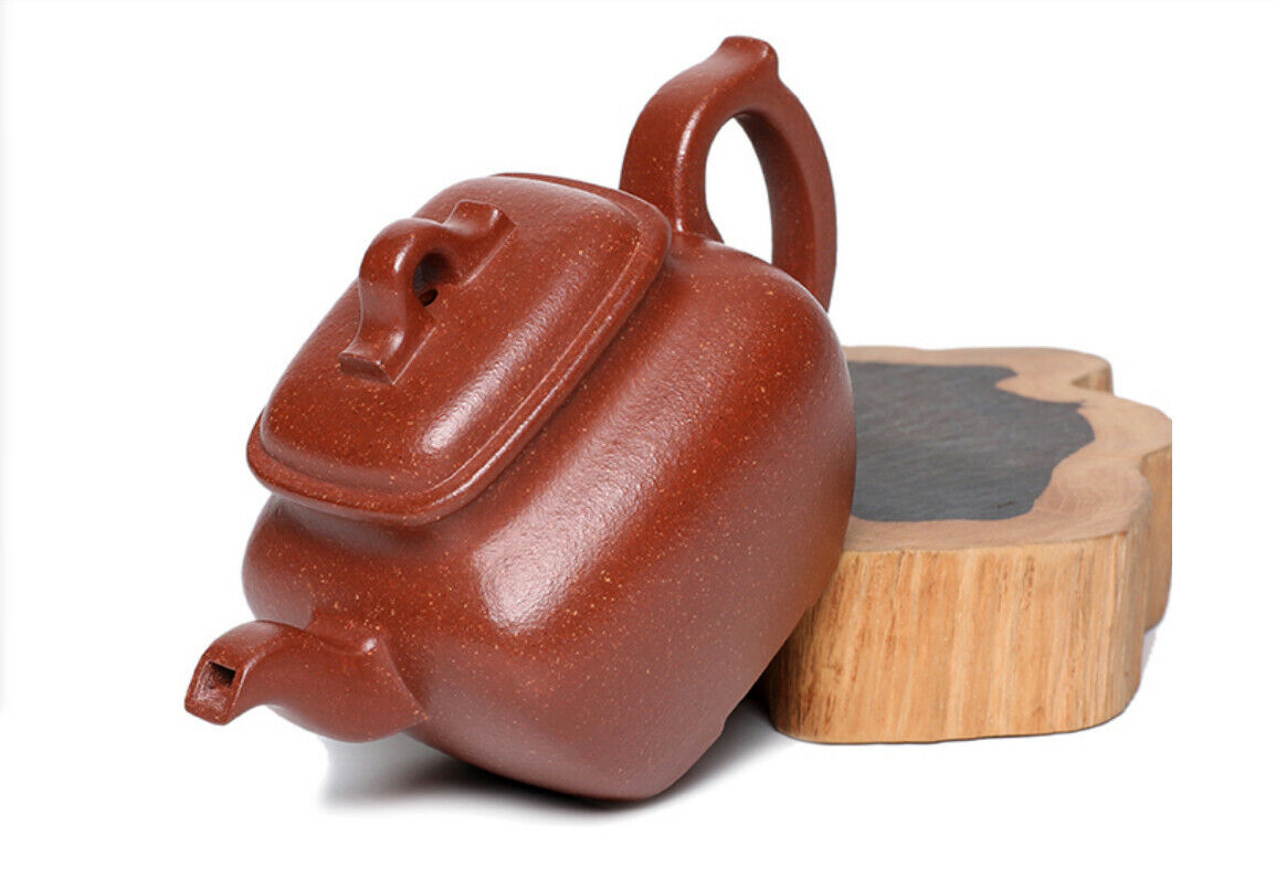 220cc Handmade Purple Sand Tea Pot in Yixing, China Jiangbao Clay Fragrant Snow Gongfu Tea Pot-