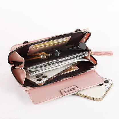 Mini Handbag Wallet Crossbody Shoulder Purse Synthetic Leather Card Holder 1 PC