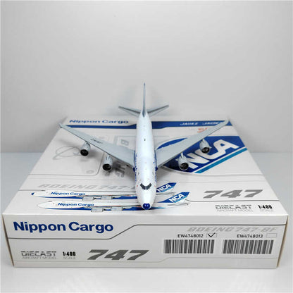 1:400 JC Wings Nippon Cargo BOEING B747-8 Passenger Airplane Diecast Model