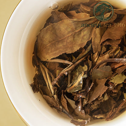 240g 2018 Fuding High Mountain Shoumei (a Type of White Tea) White Tea Cake