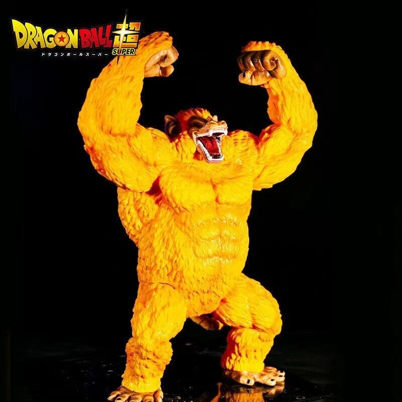 Dragon Ball Z Golden Great Ape Gorilla Actionfigur PVC Modell Spielzeug Statue-