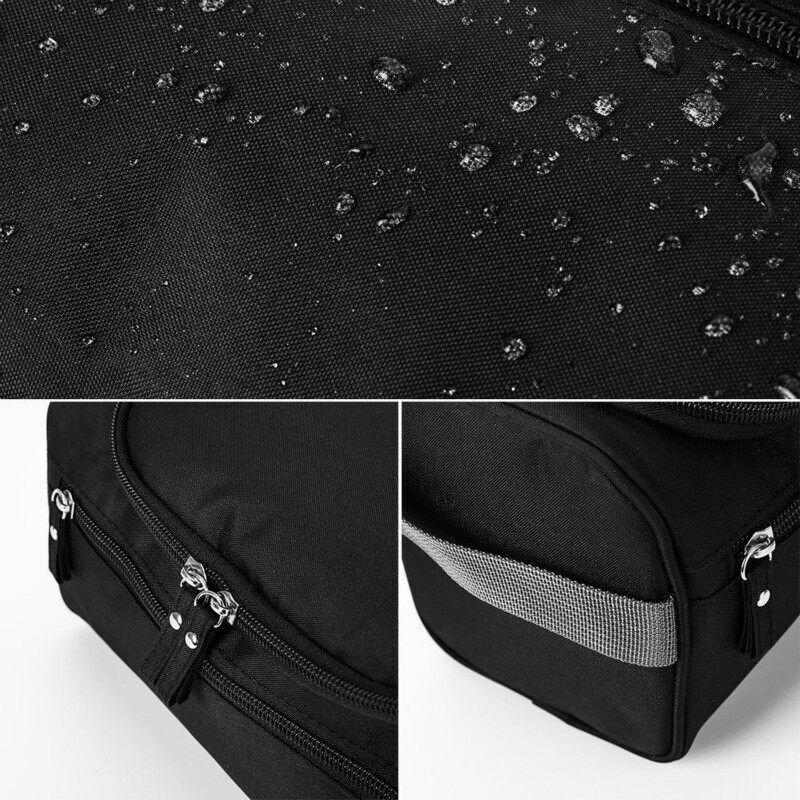 Portable Makeup Bag Waterproof Cosmetic Organizer Case Pouch Shaving 25*14*13 CM