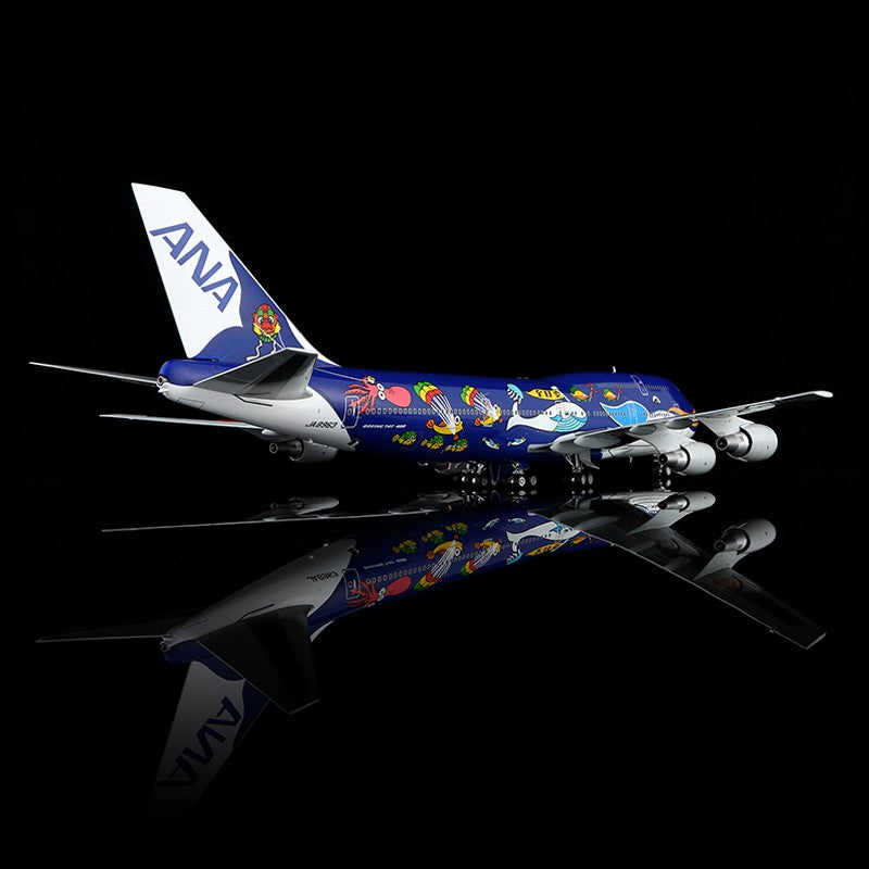 1:200 SQ Wings ANA B747-400D JA8963 Passenger Airplane Diecast Plane Model