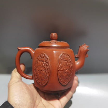 Vintage Chinese Yixing Purple Clay Teapot Zisha Ceremony Fashion Gift Teaware