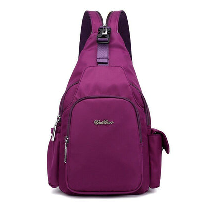 Waterproof Backpack Fashion Multi-Function Nylon Laptop Pocket Bag Polyester 1PC