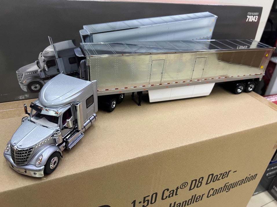 1:50 INTERNATIONAL LONE STAR Tractor Refrigerated Container Truck Diecast Model