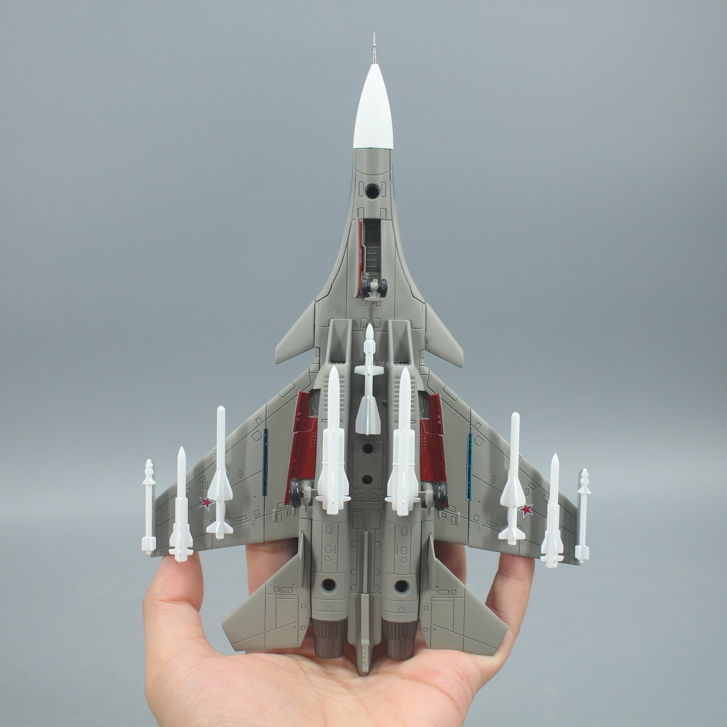 1:100 SU Carrier-based Fighter Jet Airplane Diecast Military Aircraft Model
