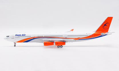 1:200 32CM Retro Models Kam Air AIRBUS A340-300 Aeroplane Diecast Aircraft Model