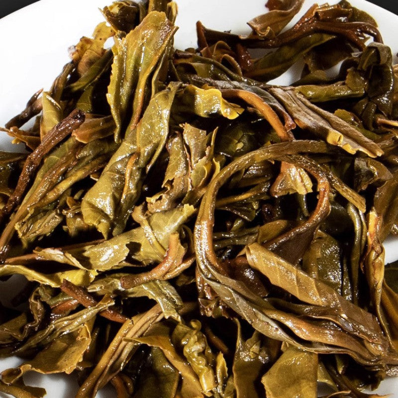 357G Yunnan Pu'er Tea Old Banzhang Raw Tea Cake Ancient Tree Qizi Cake Tea -
