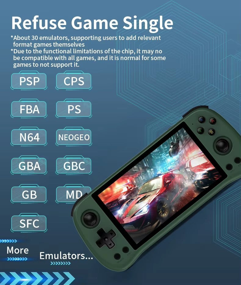 Powkiddy X55 64GB -256GB SD : Retro Handheld Game Console 5.5 inch Screen