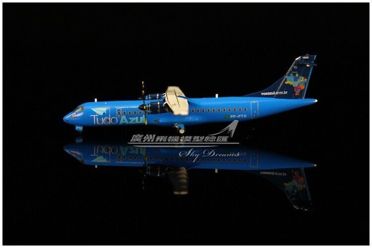 1:400 JC Wings Azul ATR-72-500 Passenger Airplane Diecast Aircraft Plane Model