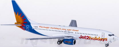 1:400 Scale NG Model Jet2 BOEING 737-800 Passenger Airplane Diecast Plane Model