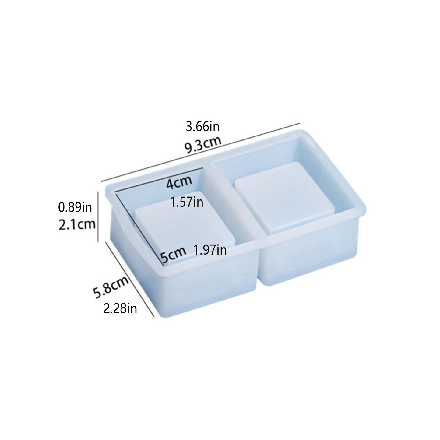Ring Box Silicone Mold Epoxy Casting Rings Case Holder Mould Resin Craft Tool