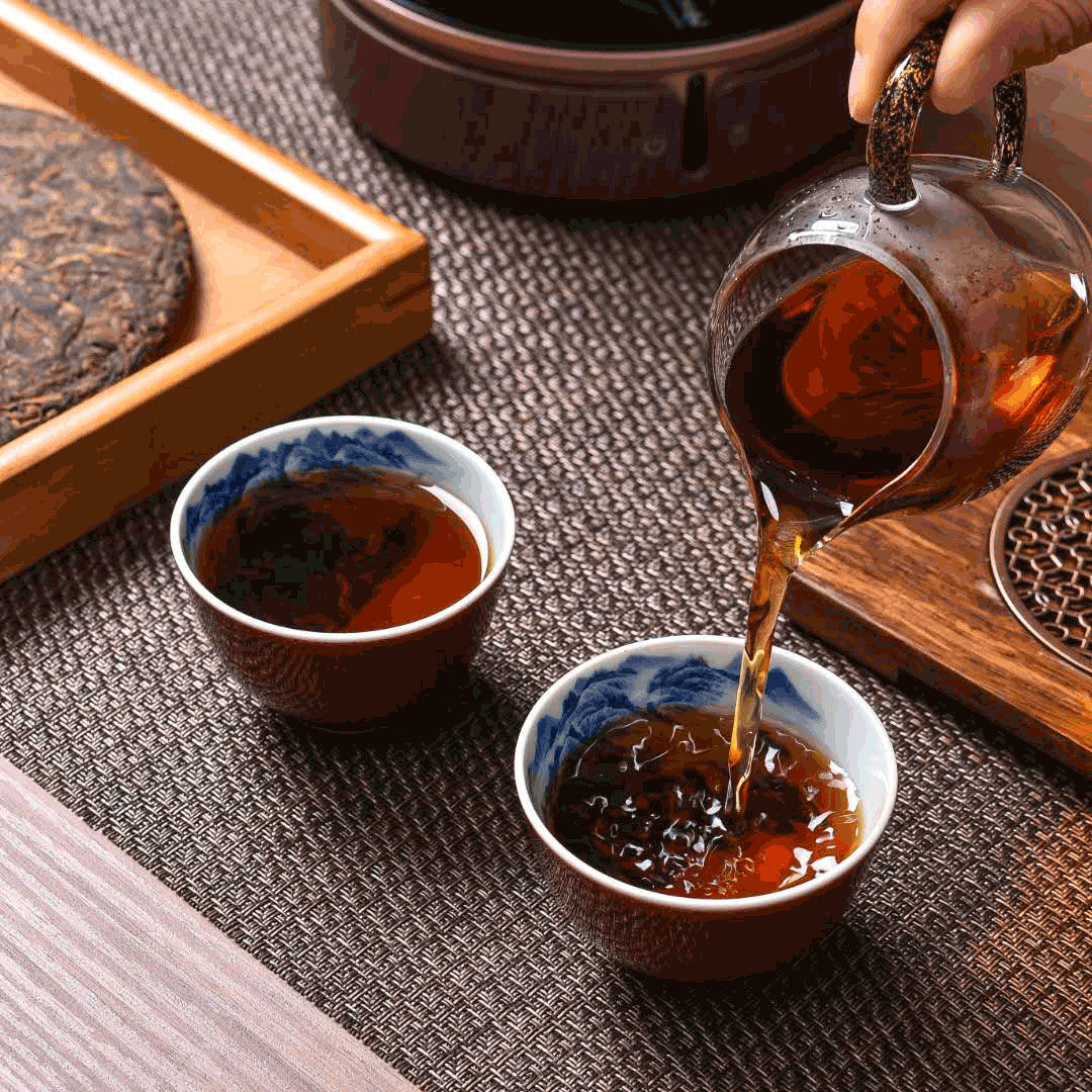 250g Lao Tong Zhi Yunnan Pu-erh Tea Tasty Ripe Puer Brick Anning Haiwan