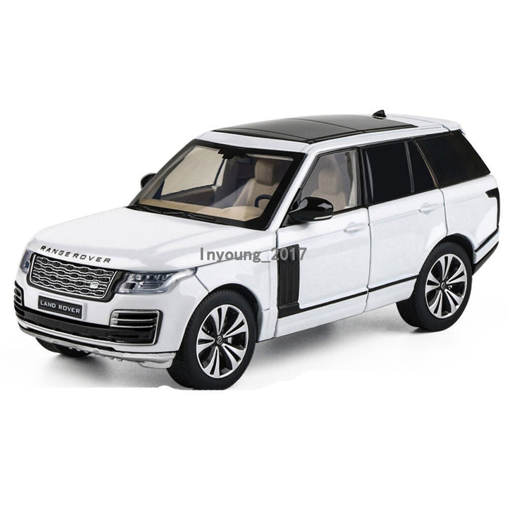 1/32 Land Rover Range Rover Model Car Diecast Toy Cars Boys Toys Kids Gift White
