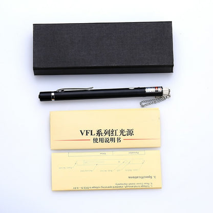 20mW Metal Pen Style Fiber Optic Visual Fault Locator Cable Tester Connector