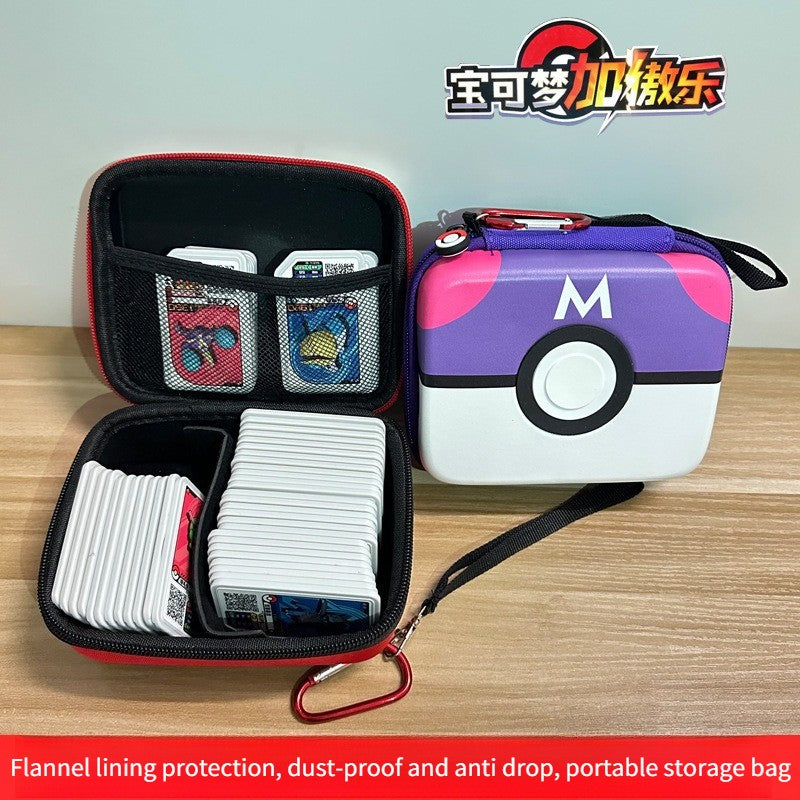 Pok é mon Plus Aole Card Storage Bag Storage Box Pok é mon Card Zipper Bag -J1