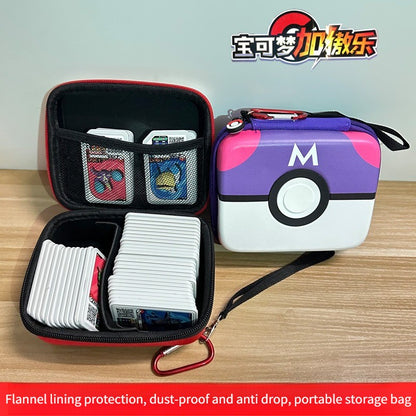 Pok é mon Plus Aole Card Storage Bag Storage Box Pok é mon Card Zipper Bag -J1