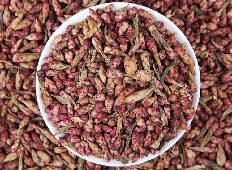 Wild Ancient Tree Big Snowy Mountains Red Que Zui Tea Pu-erh Tea Purple Bud 500g