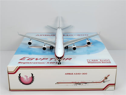 1:400 Phoenix EGYPTAIR AIRBUS A340-300 Airplane Diecast Aircraft Plane Model