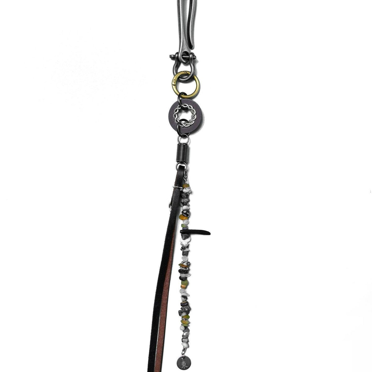 Handmade Vintage Keychain Retro Leather Metal Key Rope Craft Key Ring