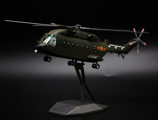 1:55 40CM AVIC China Z-8 Attack Helicopter Plane Diecast Military Aircraft Model