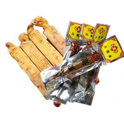 Dry Ginseng Root Red Ginseng Root 10 Years Chinese Herbs Herbal Tea Healthy Food