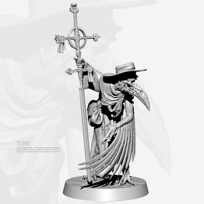 1/35 resin figure model Genshin Impact Age Wizard Bird 3D Printing Unassembled