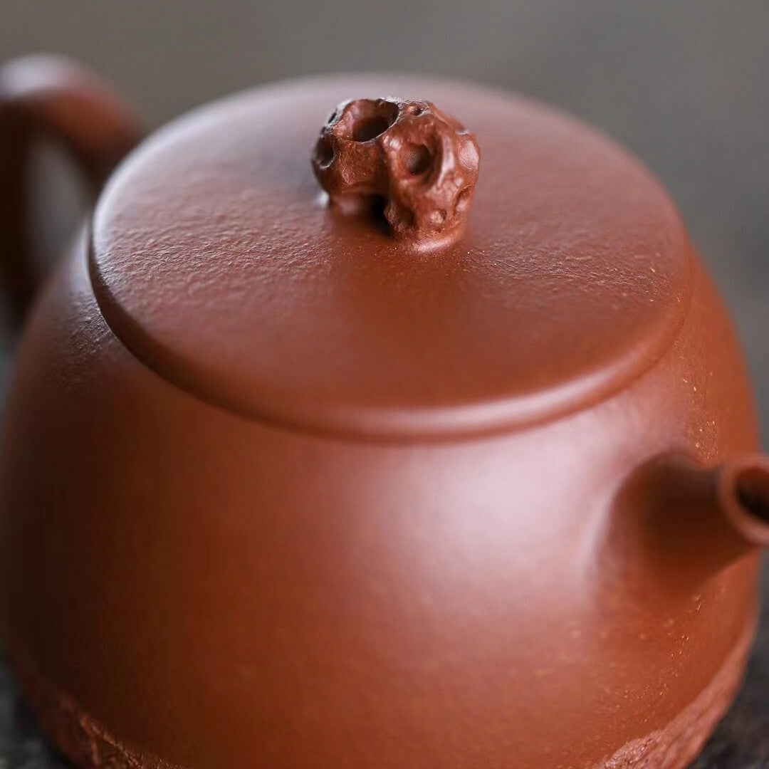 110cc Yixing Zisha Purple Clay Jiangponi Handmade Eggshell Teapot Collection Pot