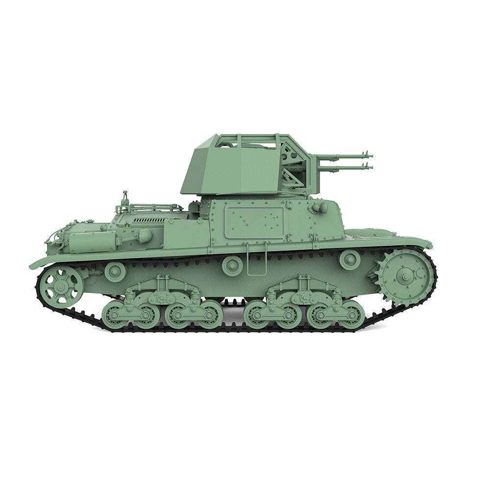 SSMODEL SS72688 1/72 25mm Military Model Kit Italy M42 Self-Propelled Gun