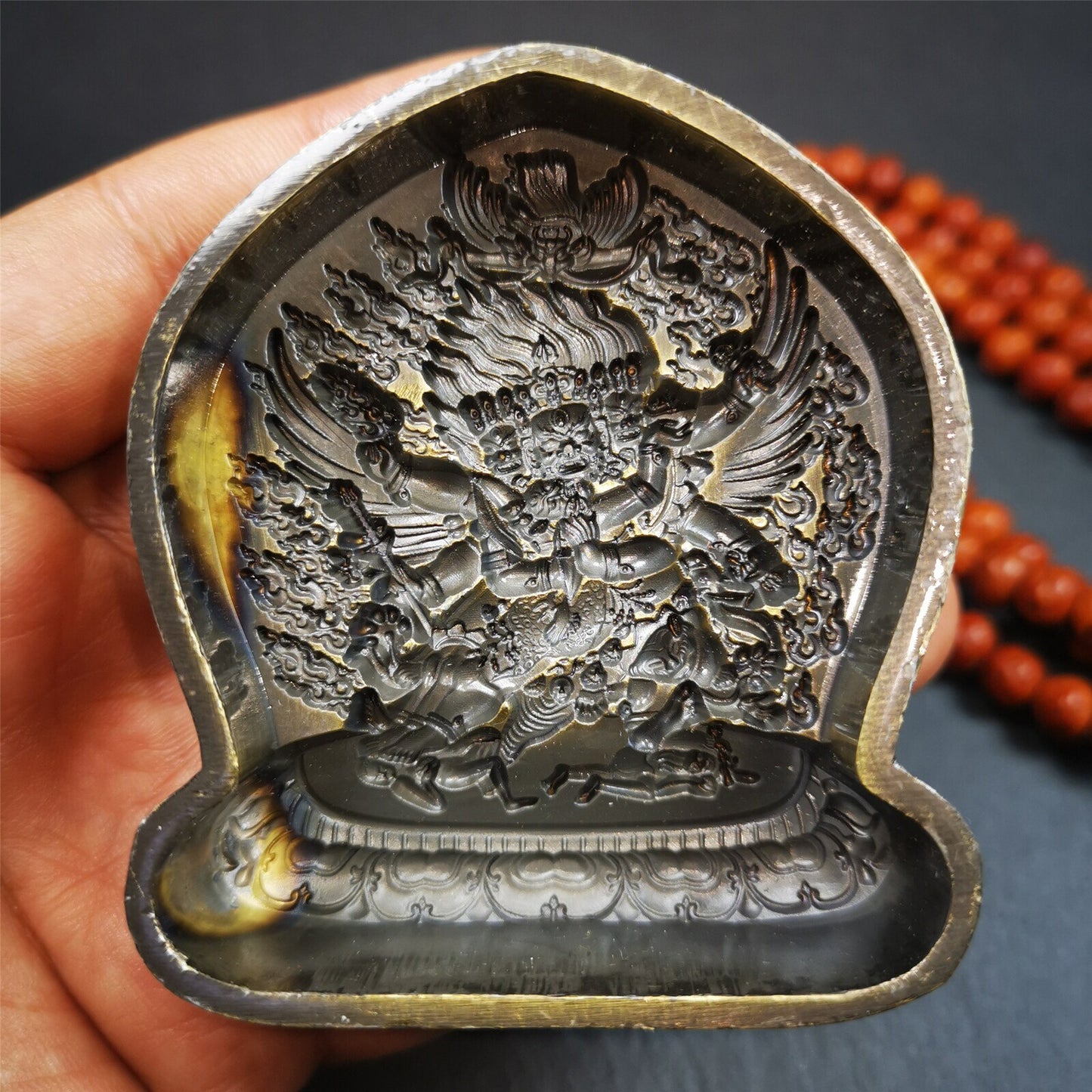 Tibetan Buddha Statue Mold Vajrakilaya Tsa Tsa for Making Clay Statue
