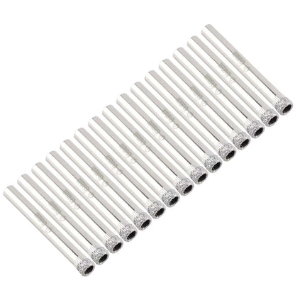 15Pcs 6mm 1/4"Shank MINI Diamond Coated Drill Bit Set Drill Bit Replacement