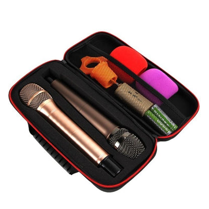 Storage Bag Wireless Microphone Portable Hard Case Organizer Pouch 30x15x7cm EVA