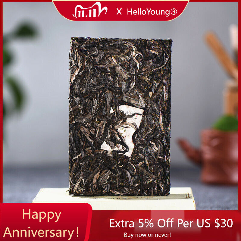 250g Yunnan Early Spring Pu-Erh Tea Top Green Tea Old Tree Pu-Erh Cha Tea Brick-