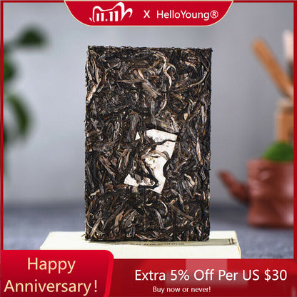250g Yunnan Early Spring Pu-Erh Tea Top Green Tea Old Tree Pu-Erh Cha Tea Brick-