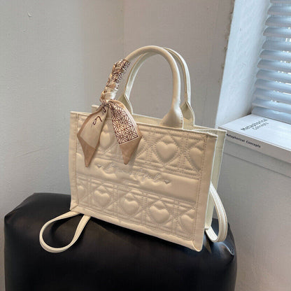 Women Lady Leather Handbags Shoulder Messenger Satchel Tote Crossbody Bags Purse