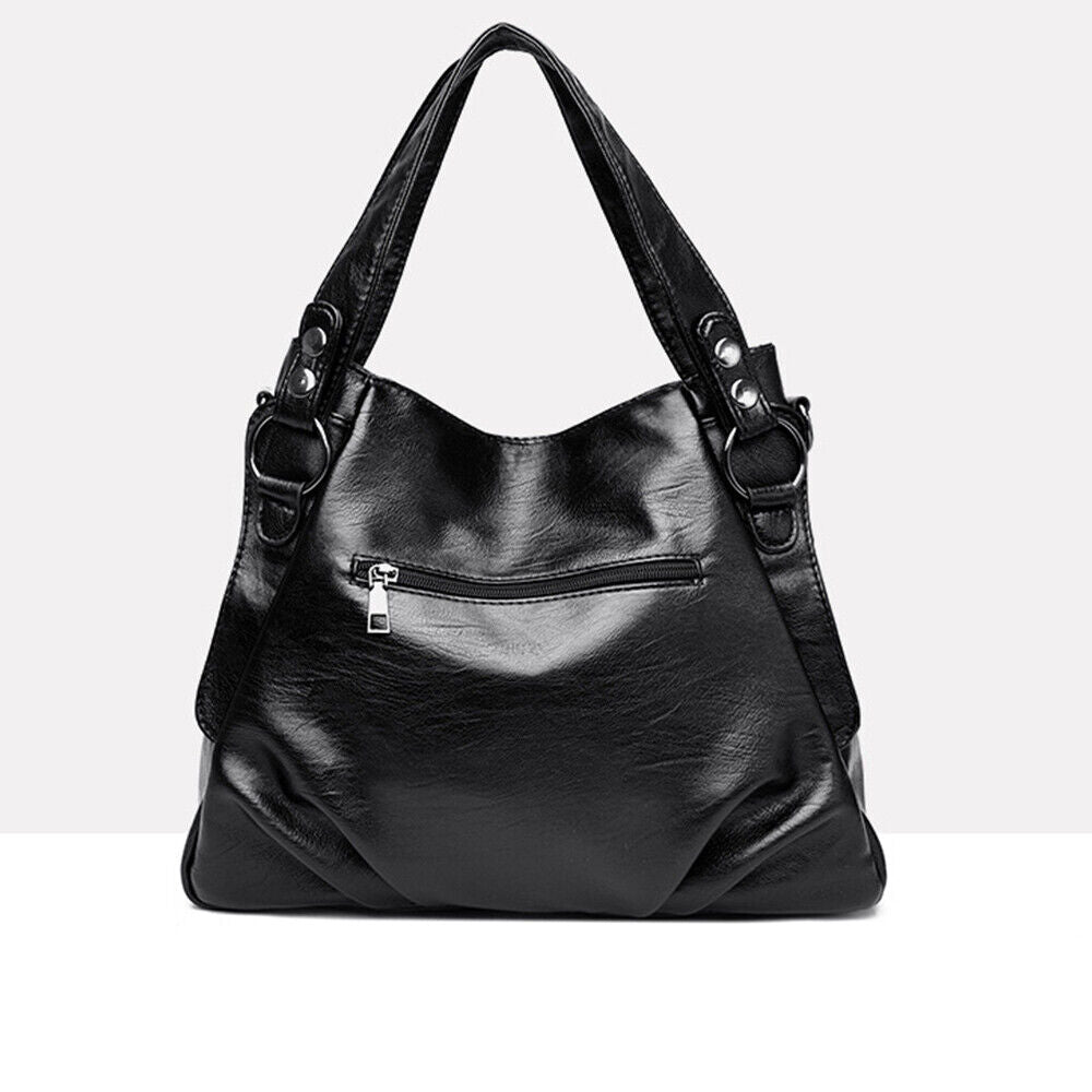 Soft Leather Handbags Women Tote Bag Ladies Large Shoulder Crossbody Handbag*CA