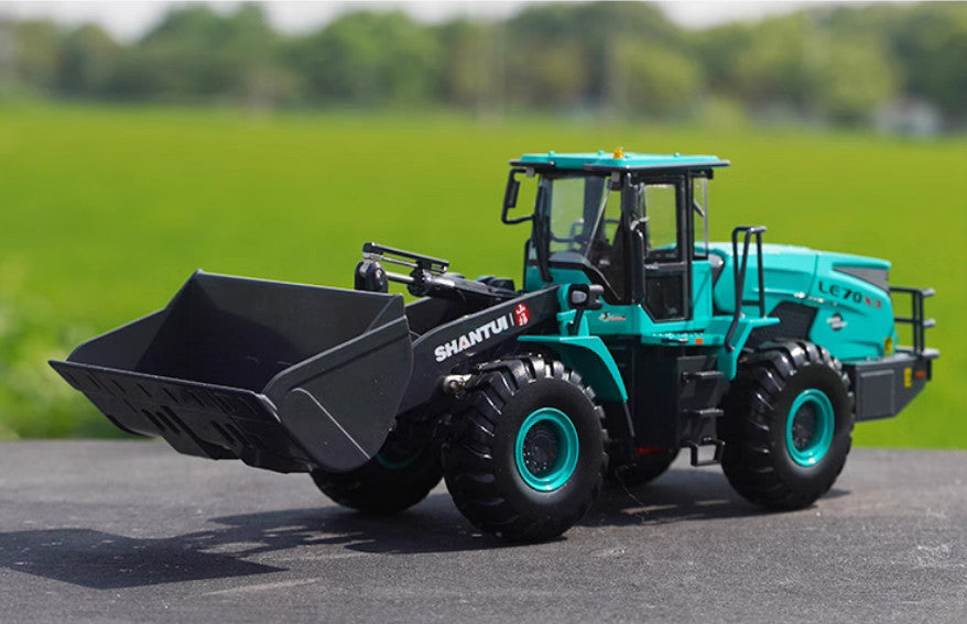 1:35 26CM SHANTUI LE70-3X Loader Construction Equipment Machine Diecast Model