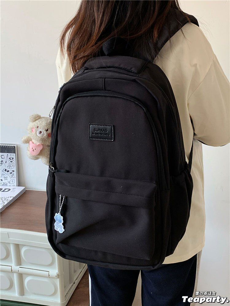 Polyester Backpack 30*44 CM Fashion Students School Bags Laptop Traveling Purse
