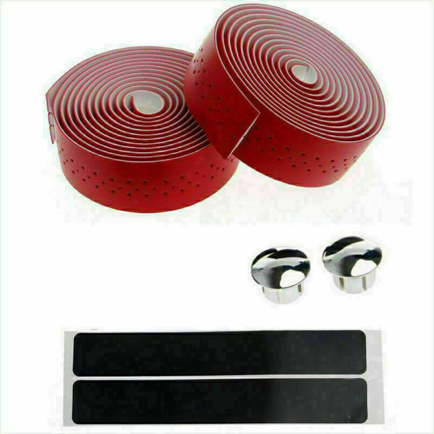1 Pair Anti-slip Tape Bar Handle Bicycle Leather Handlebar Breathable Bandage