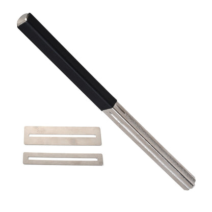 1mm 2mm 3mm 4mm 4-Edges Edges Guitar Fret Crowning File Dressing With 2 Sheets F
