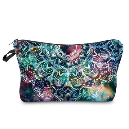 Colorful Pattern Women Travel Storage Bag Cosmetic Bag Waterproof Make Up Bags