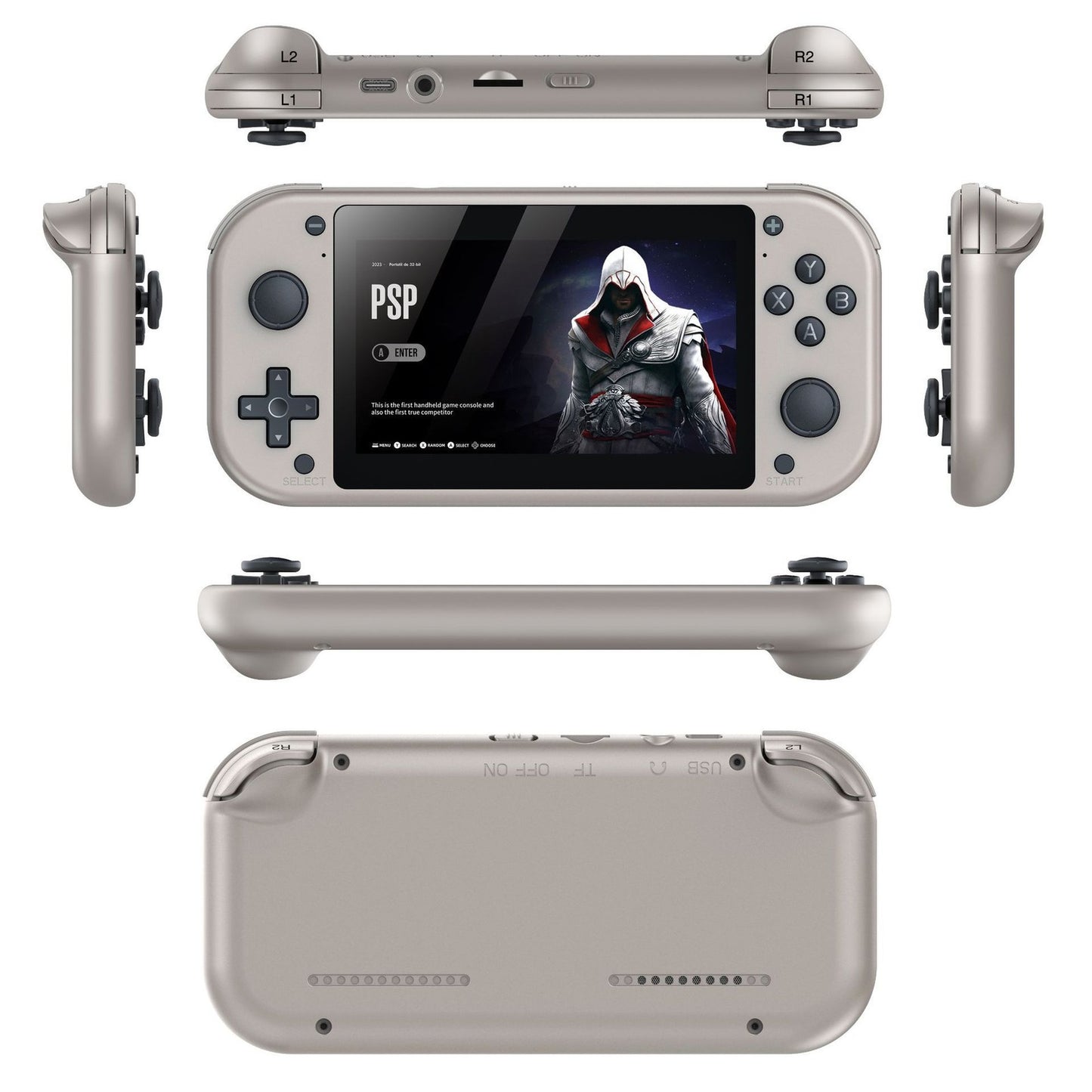 M17 Handheld Game Player Emuelec System 4.3 Inch LCD Screen Video Gaming Console