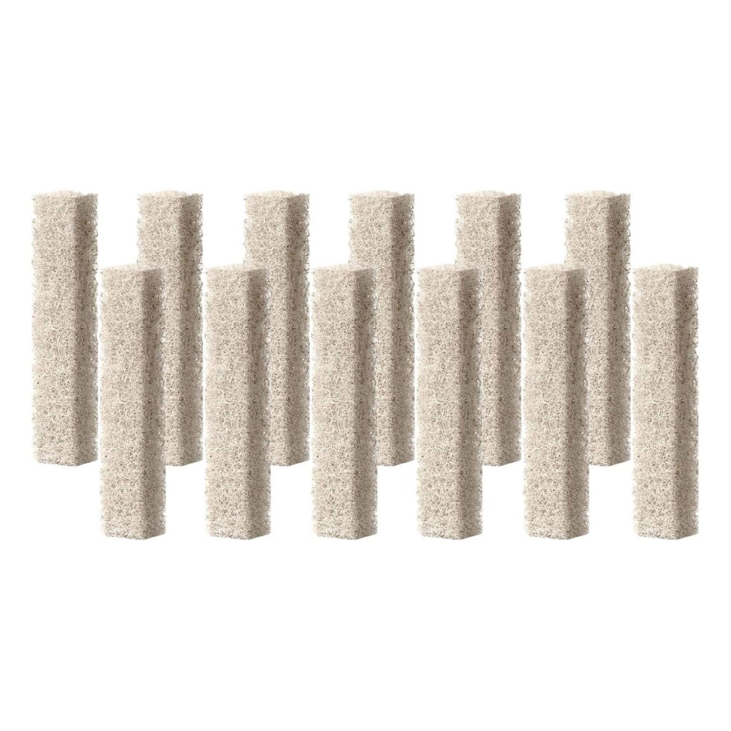 12PCS Aquarium Ammonia Filter Pads For SmartClean 10-20 Gallons Power Filter