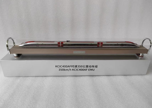 1:160 55CM 350km/h KCIC400AF EMU Train Passenger Car Diecast Model Collection