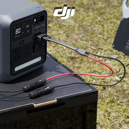 DJI Power MC4 Solar Cable – Charge DJI Power 1000 Mini from Solar Panels