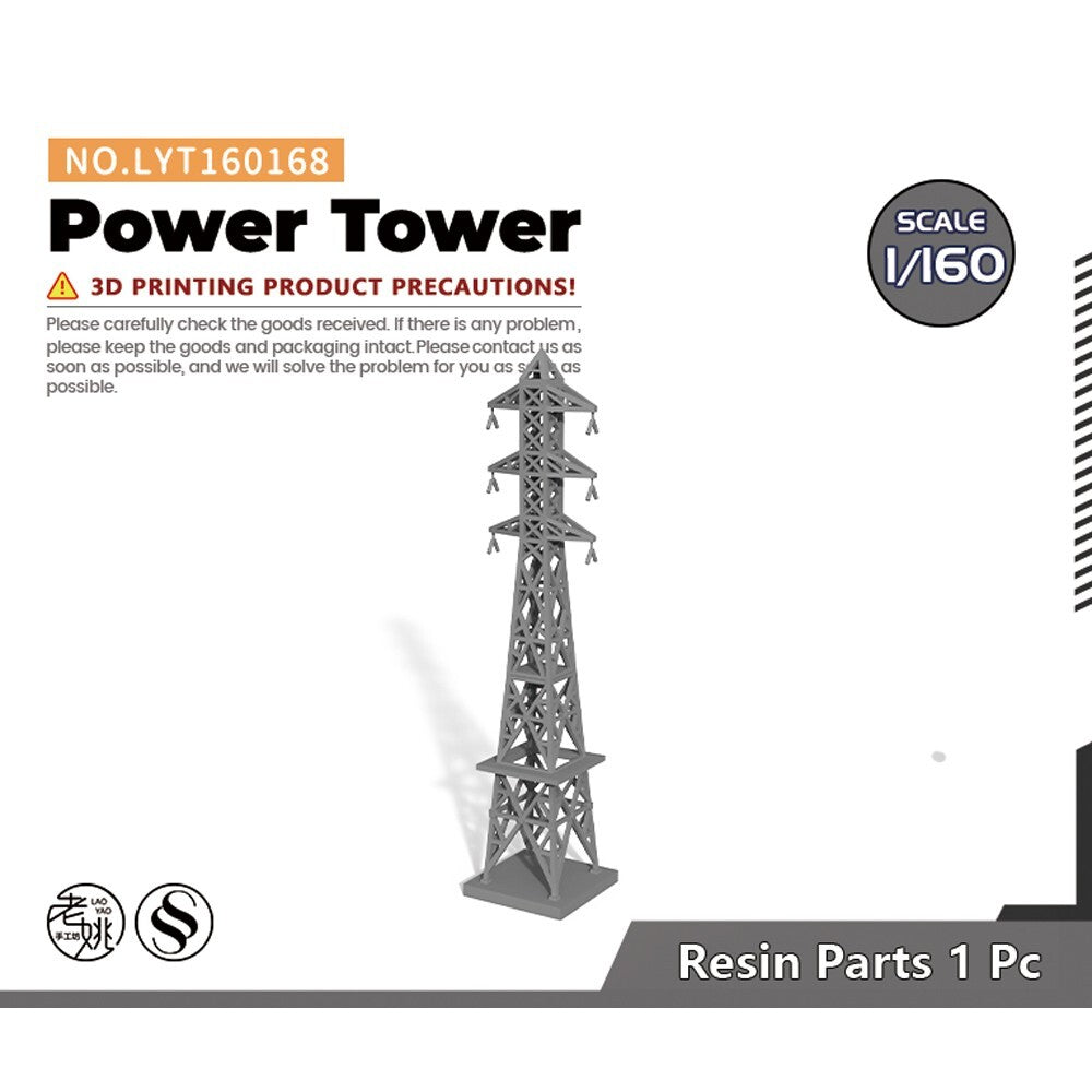 LYT160168 1/160 N Scale Model Power Tower For Model Railroads Display