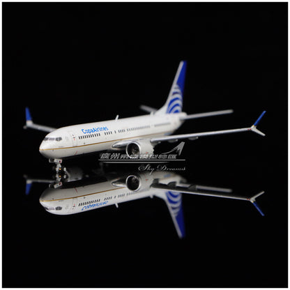 1:400 GeminiJets CopaAirlines BOEING B737 MAX 9 Airplane Diecast Aircraft Model