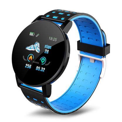 Bluetooth Smart Watch Heart Rate Monitor Bracelet for Android Ios Iphone Samsung