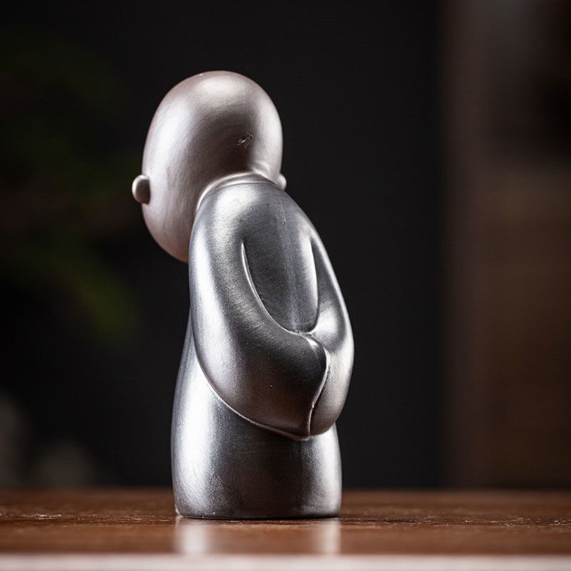 Ceramic Little Monk Decoration Tea Table Decoration Tea Pet Crafts